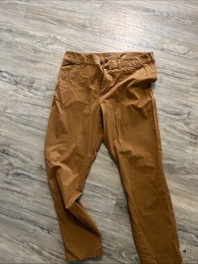 Old Navy Cropped Ankle Pants - Chestnut Brown